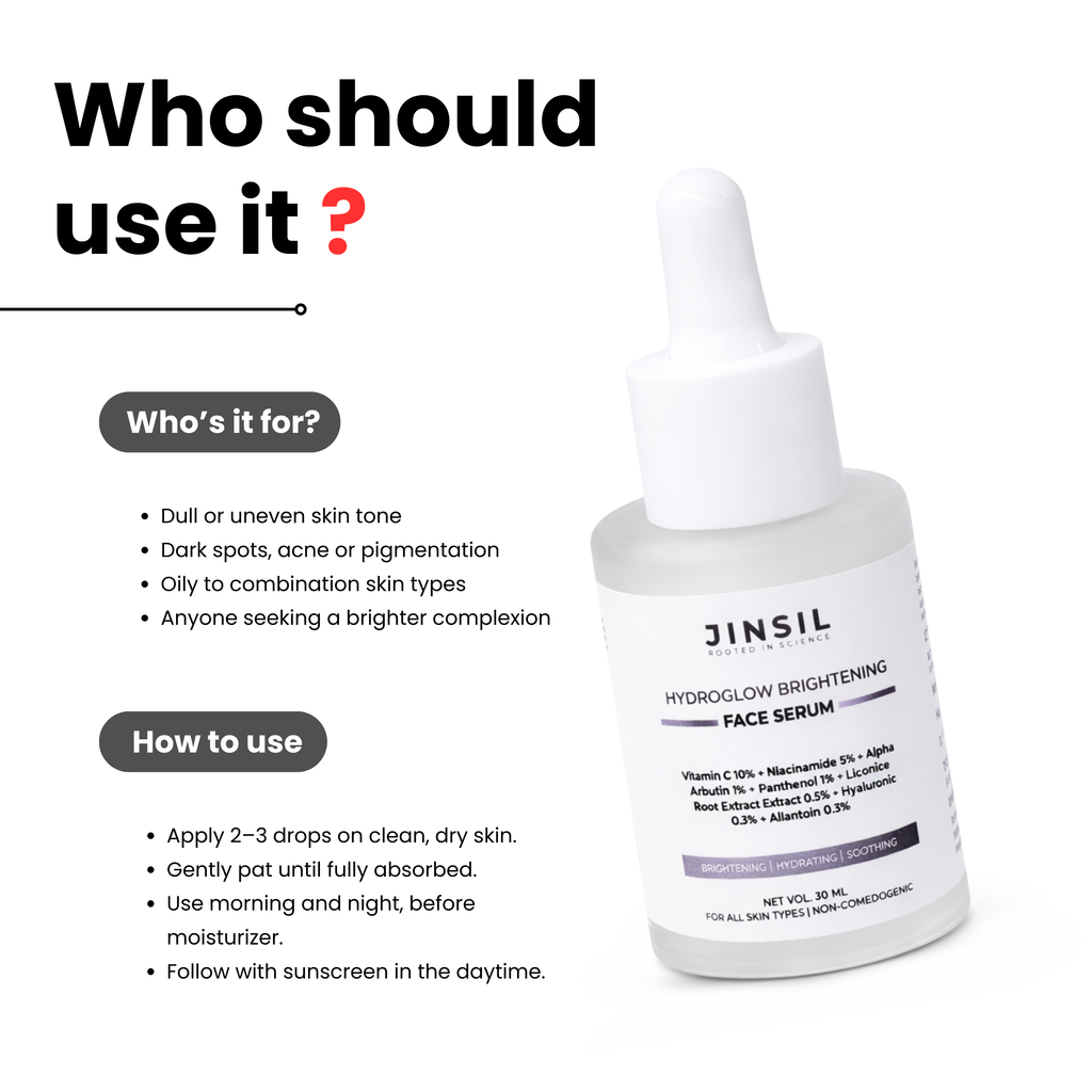 Hydroglow Brightening Face Serum