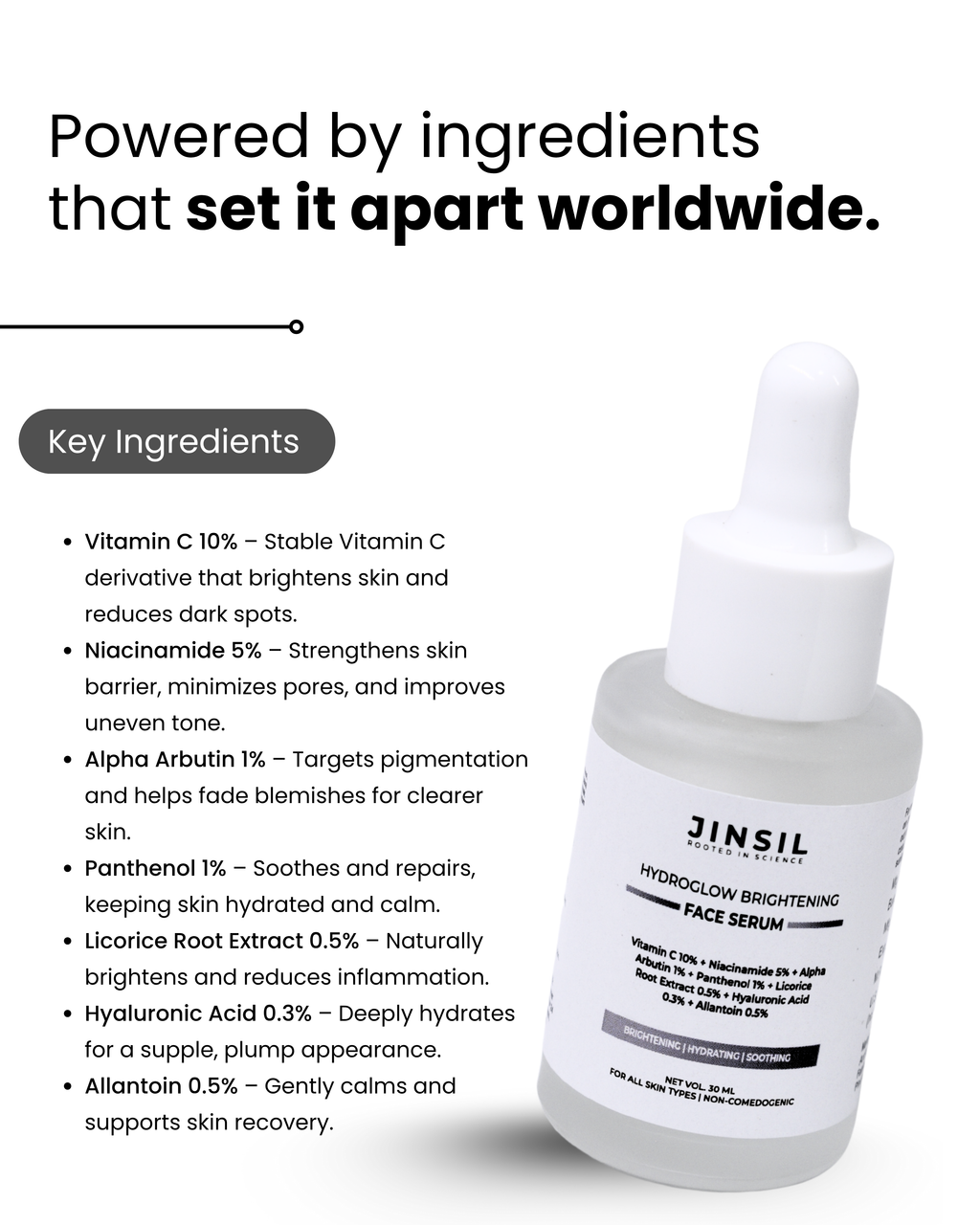 Hydroglow Brightening Face Serum