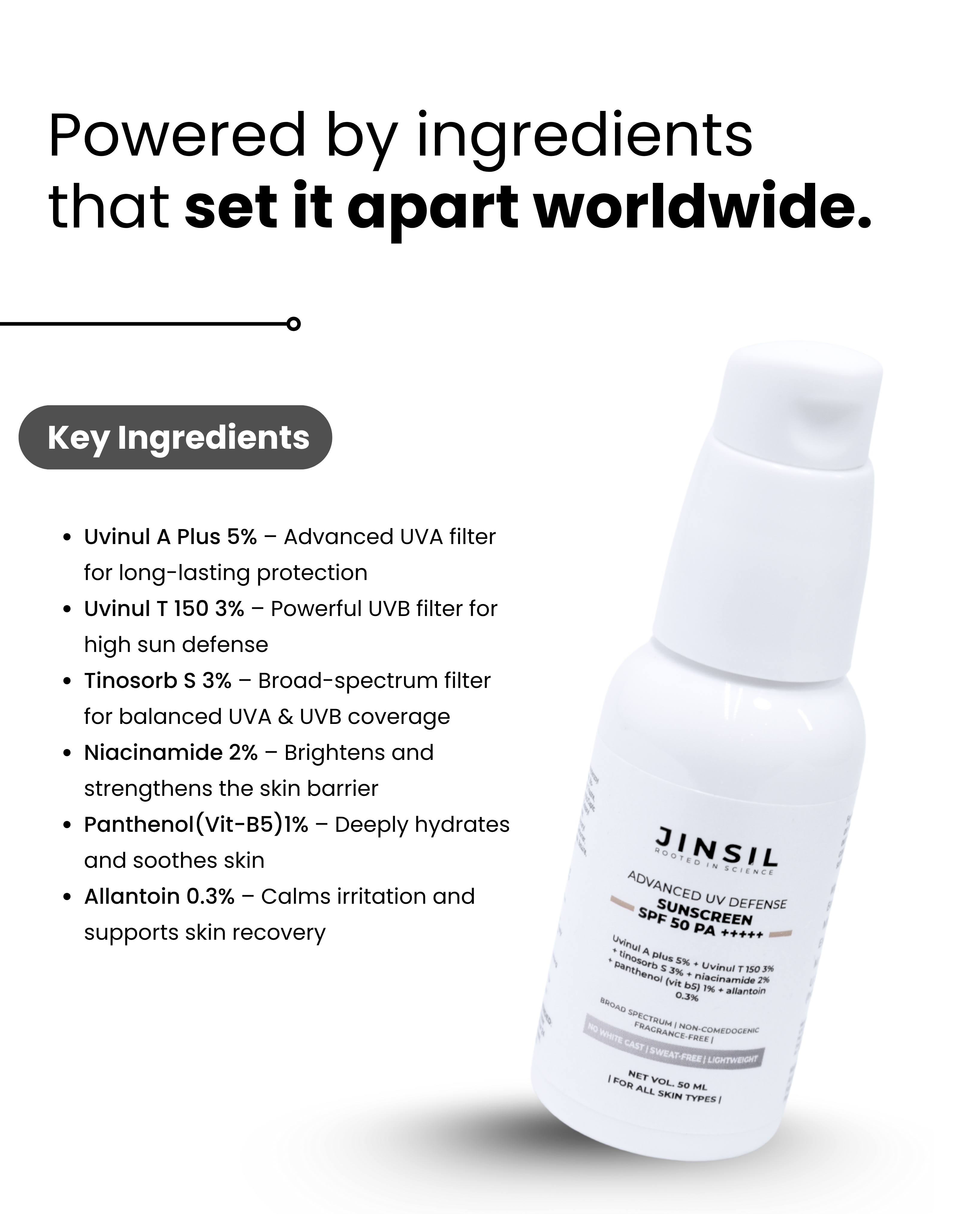 Advanced UV Defense Sunscreen SPF 50 PA +++++